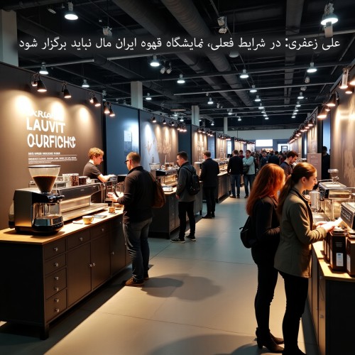 علی زعفری: در شرایط فعلی، نمایشگاه قهوه ایران مال نباید برگزار شود