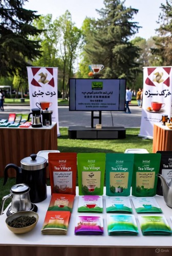 رونمایی از اولین «Tea Village» «تی ویلیج» ایران در دومین فستیوال قهوه ایران